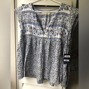 Lucky Brand NWT floral top